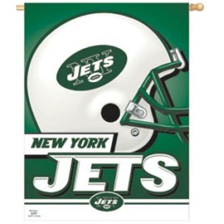 CASEYS New York Jets Banner 28x40 Vertical 3208557328